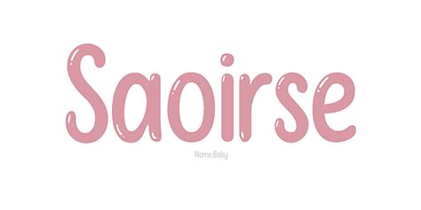 Saoirse - Name Meaning and Popularity