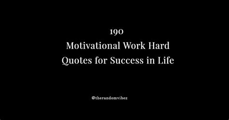 Hard Working Person Quotes