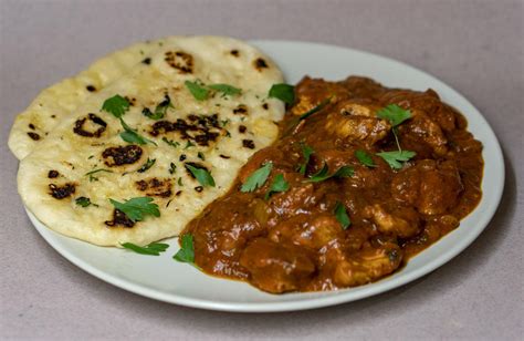 Homemade Chicken Tikka Masala And Garlic Naan Rfood