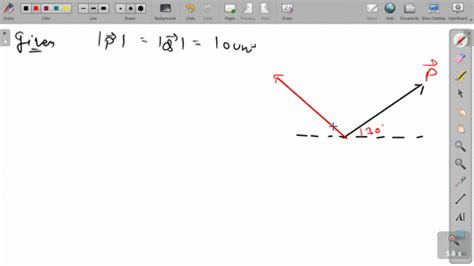 Solved Two Vectors And Have Equal Magnitude Of Unit They Are