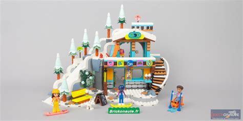 Review LEGO Friends 41756 Holiday Ski Slope and Café Brickonaute