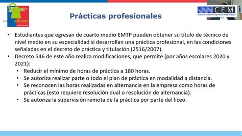 Pr Cticas Profesionales Tp Un Desaf O En Pandemia Youtube