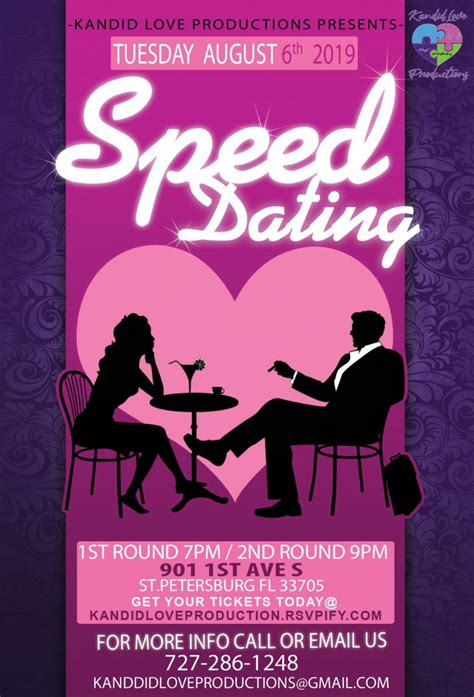 Speed Dating St Petersburg And Clearwater Fl Aug 6 2019 700 Pm