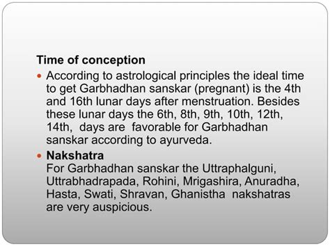 Concept Of Garbhadhan And Garbha Ppt