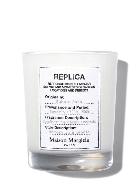 Maison Margiela Fragrance Replica Bubble Bath Scented Candle | ModeSens