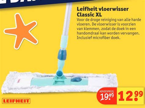 Leifheit Vloerwisser Classic XL Aanbieding Bij Kruidvat