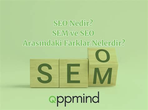 SEO Nedir SEM ve SEO Arasındaki Farklar Nelerdir Oppmind