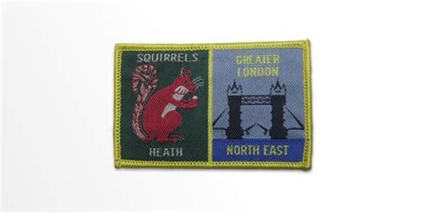 Woven Cloth Badges Premier Badges