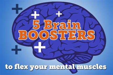 5 Brain Boosters to Flex Your Mental Muscle | Mental Health | Healthy ...