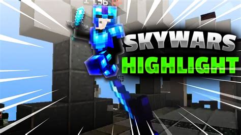 Minecraft Bedrock Skywars Highlights Youtube