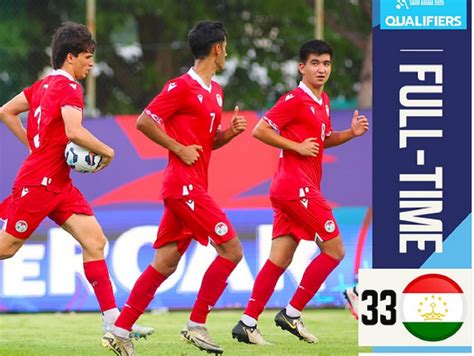 Timnas Tajikistan Menang 33 0 Atas Guam U 17 Di Kualifikasi Piala Asia