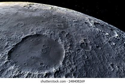 Moon Surface Stock Illustration 248408269 | Shutterstock