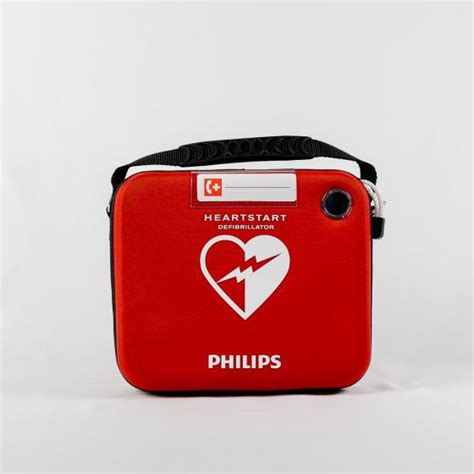 Philips Heartstart Hs Semi Automatic Defibrillator And Locked External