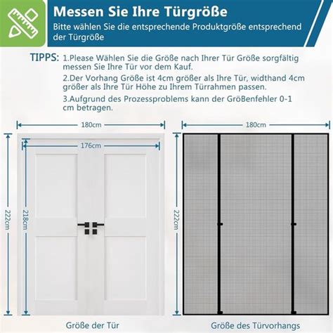 Magnetische Hordeur X Cm Dubbele Deur Vliegenhor