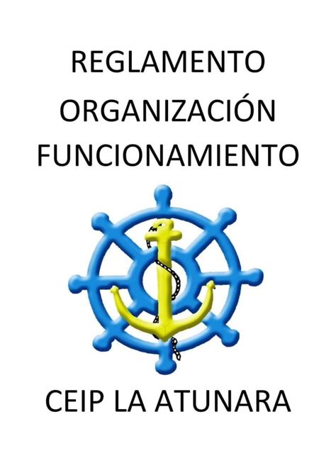 Reglamento De Organizacion Y Funcionamiento Pdf