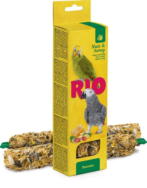 Rio Sticks Voor Parkieten Met Honing En Noten X Gram Bol