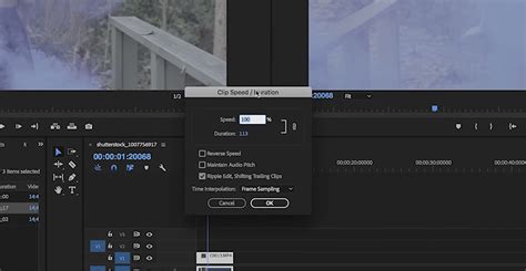 3 Ways To Adjust The Speed Of Your Clip In Premiere Pro