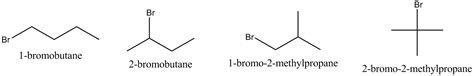 C4h9br Lewis Structure Isomers