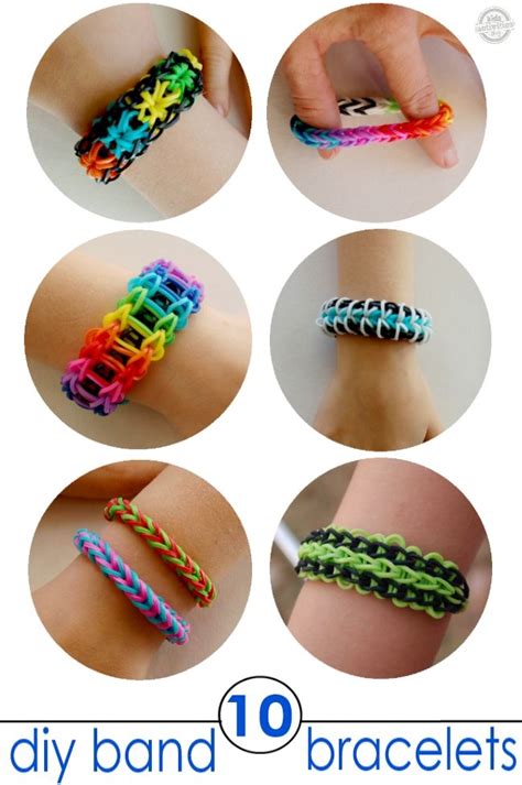 How To Make Rubber Band Bracelets 10 Favorite Rainbow Loom Patterns