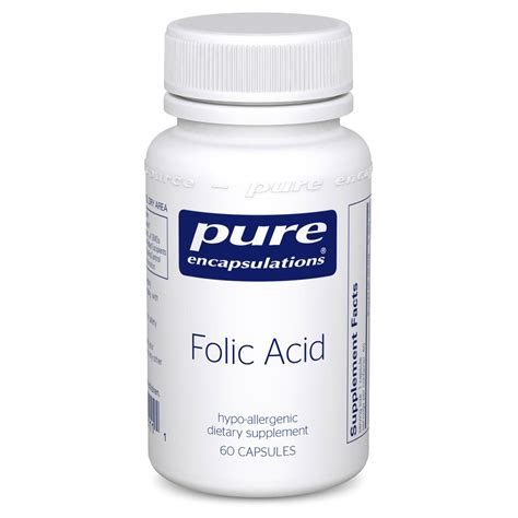 Buy Folic Acid - 60 capsules Supplement Online | Spectrum Supplements