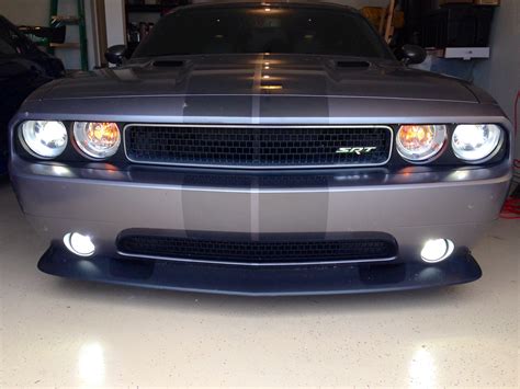 Dodge Challenger Fog Light LED Bulbs USA Made SLF Match OEM HIDs