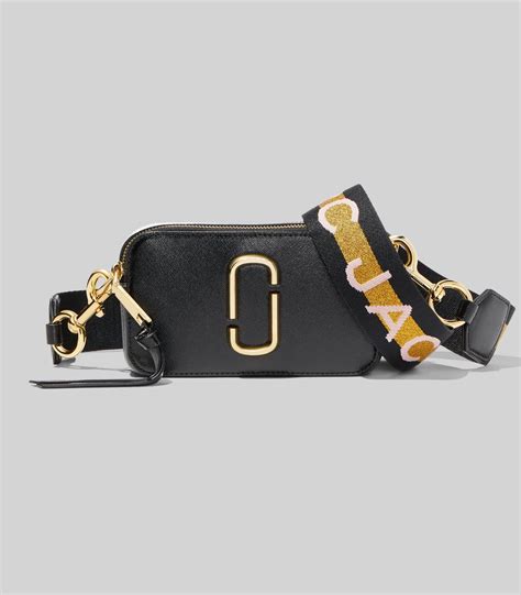 Marc Jacobs The Logo Strap Snapshot Small Camera Bag Luxe Paradise