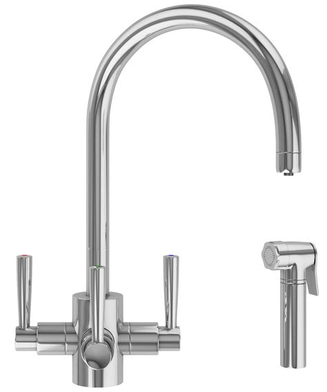 Franke Filterflow Olympus Sink Tap With Hand Spray Chrome More Finish