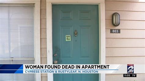 Woman Found Dead An Apartment Complex Youtube