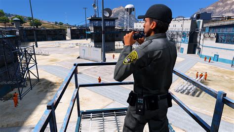 California Prison Guard And Prisoners Gta5