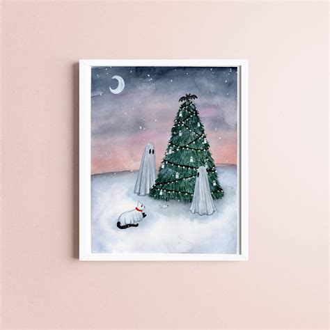 Christmas Tree Ghosts - Flukelady