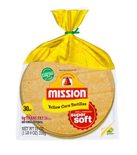 Mission Yellow Corn Tortillas Mission Yellow Corn Tortillas Are A Classic Favorite Because We