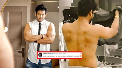 Sidharth Shukla Has The Modest Response To His Viral Shirtless Still