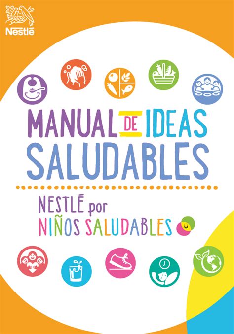 Manual De H Bitos Saludables Nestl Por Ni Os Saludables