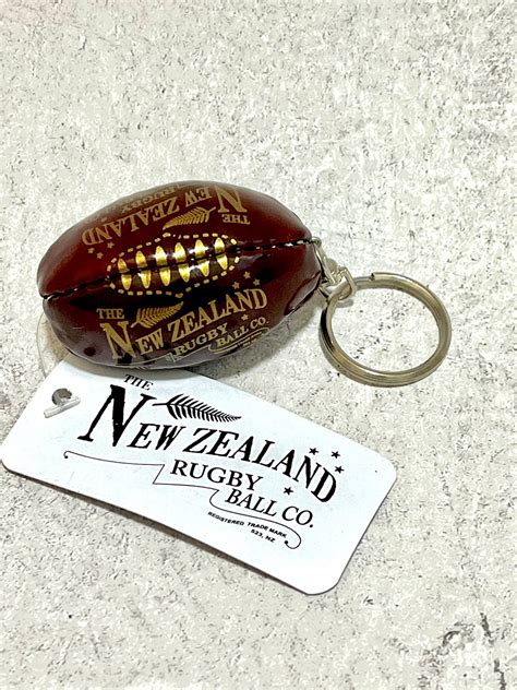 Rugby Ball Keyring