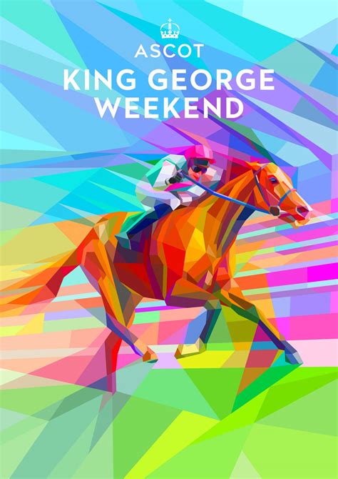 Bright, Angular Horse Racing Posters by Charis Tsevis | Moss and Fog