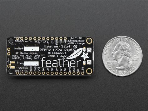 Adafruit Feather U Rfm Lora Radio Eller Mhz Opencircuit