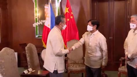 Chinese Fm Wang Yi Meets New Philippine Administration Cgtn