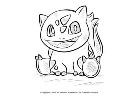 Los Mejores Dibujos De Bulbasaur Para Colorear Todo Para Colorear