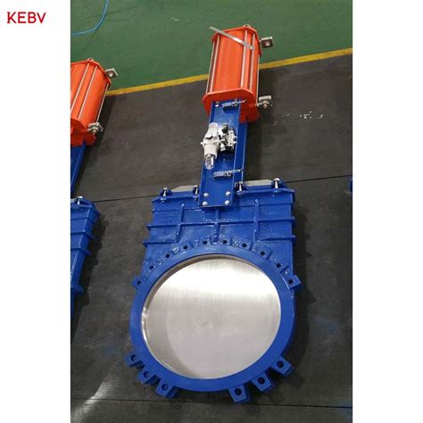 Ductile Iron Wafer Knife Gate Valve Products WENZHOU KEBEI VALVE CO LTD