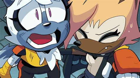 Sonic Idw Issue 43 Tails Whisper And Tangle Vs The Deadly Six Youtube