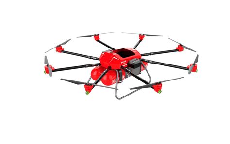 100KG Heavy Payload HFU 200 Professional Fire Fighting Drone Qingdao