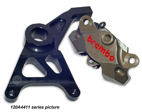 Brembo Rear Brake Caliper 120a44111 In Transformation Kit