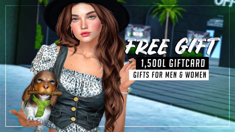 Second Life Free Gift L Giftcard Gift For Men Women Lelutka