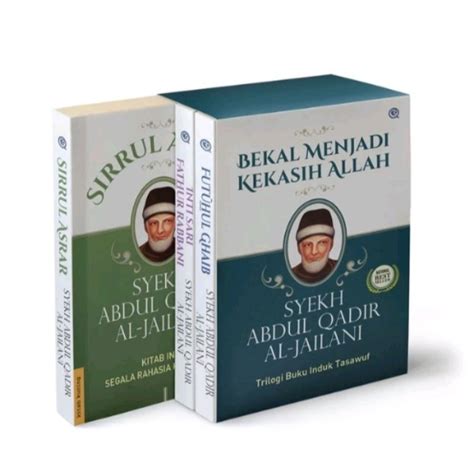 Jual 3 Kitab Karya Syekh Abdul Qadir Al Jailani Bekal Menjadi Kekasih