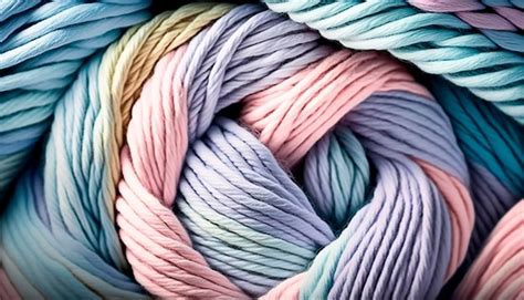 Premium Photo | Yarn for knitting multicolored threads a lot generative ai