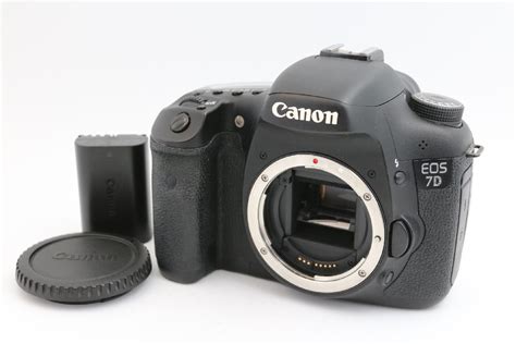 【やや傷や汚れあり】canon キャノン Eos 7d ボディ デジタル 一眼レフ カメラ 純正 バッテリー付の落札情報詳細 ヤフオク落札