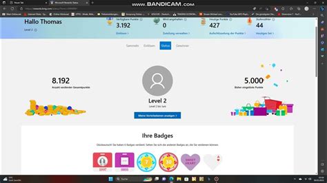 Microsoft Rewards Badges Youtube