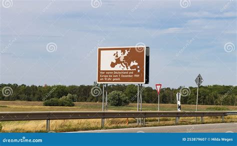 Innerdeutsche Grenze Redaktionelles Stockfotografie Bild Von Land