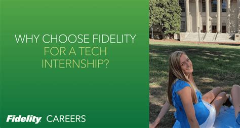 Why Choose Fidelity For A Tech Internship Fidelity Careers