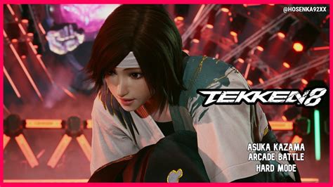 Tekken Asuka Kazama Arcade Battle Hard Mode No Commentary